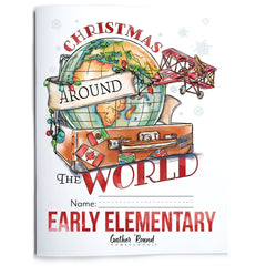 Christmas Around the World Homeschool Unit Study Printed Early Elementary Student Book 