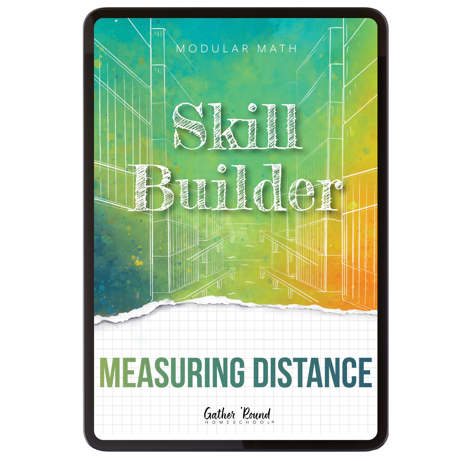 Measurement Step 4 modular math homeschool digital skill builder measuring distance
