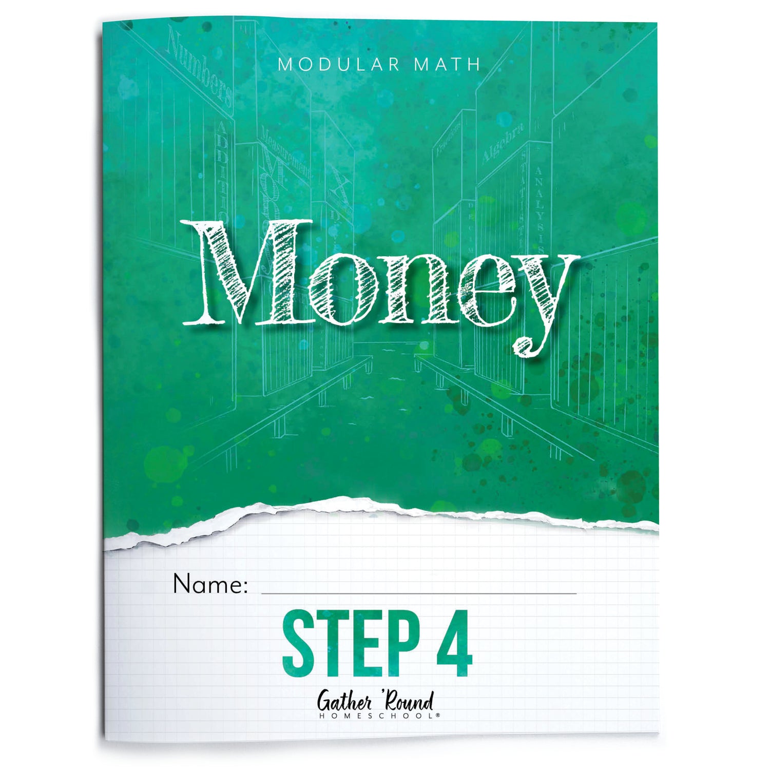 Money Modular Math step 4 printed book 