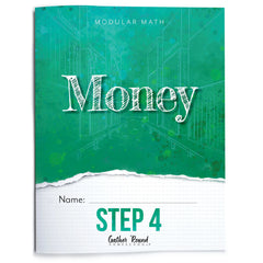 Money Modular Math step 4 printed book 
