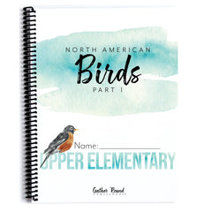 North America Birds part 1 homeschool unit study student workbook upper elementary