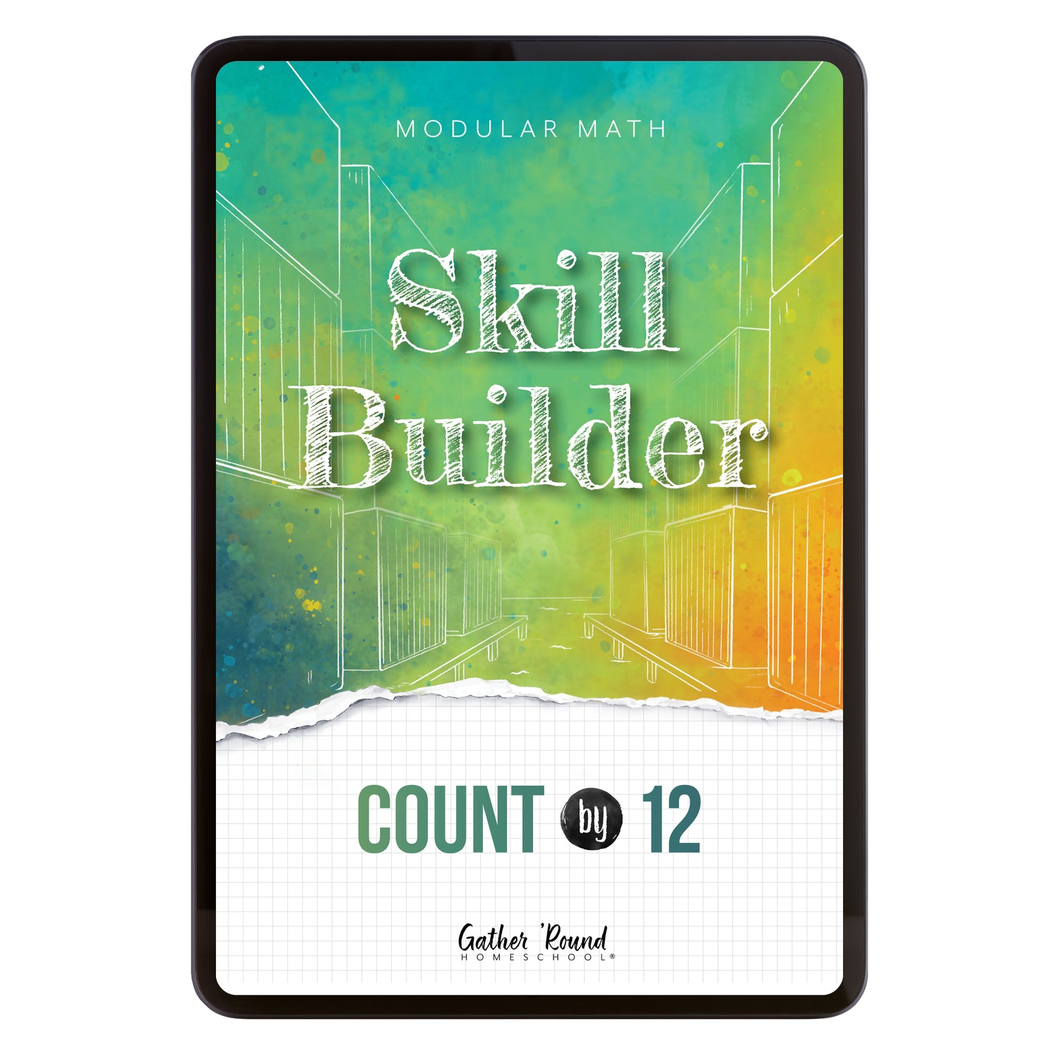Number Sense Modular Math Step 4 digital skill builder count by 12