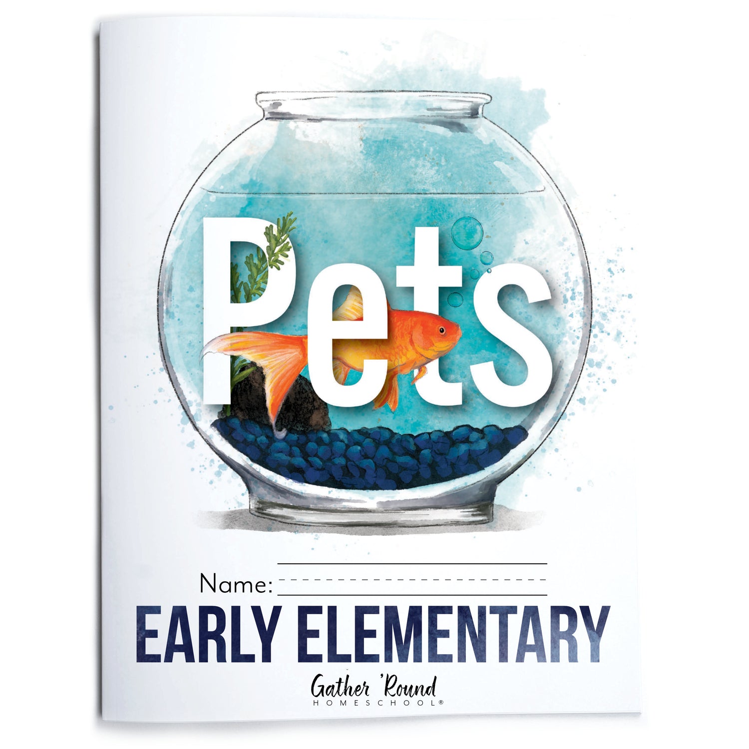 Pets homeschool unit study print student workbook early elementary