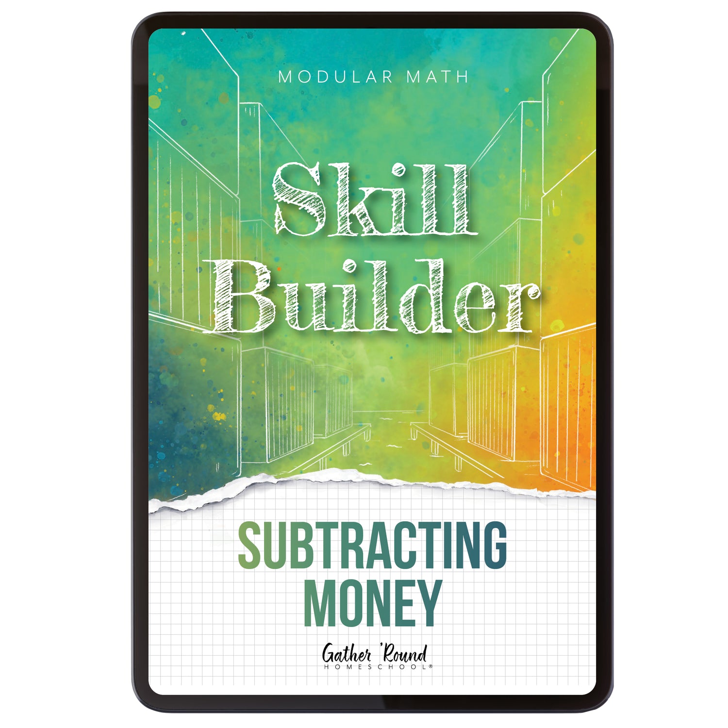 Subtraction Modular Math Step 4 digital skill builder subtracting money