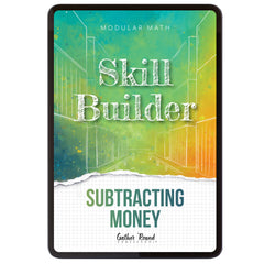 Subtraction Modular Math Step 4 digital skill builder subtracting money