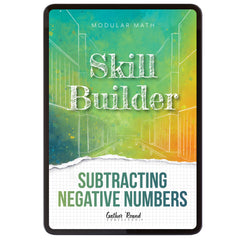 Subtraction Modular Math Step 4 digital skill builder subtracting negative numbers
