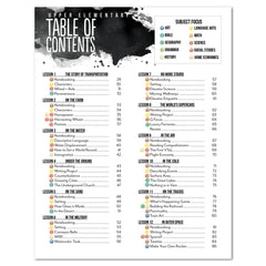 Transportation Homeschool Unit Study Digital Upper Elementary Table of Contents Lessons 1-12