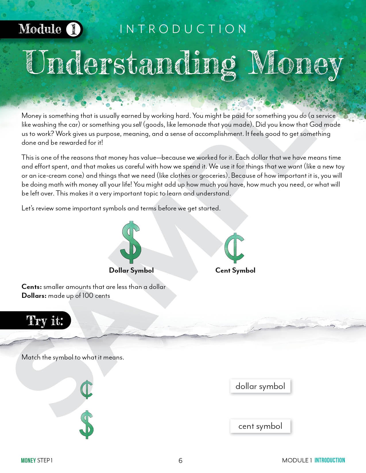 Modular Math: Money (Printed Books)