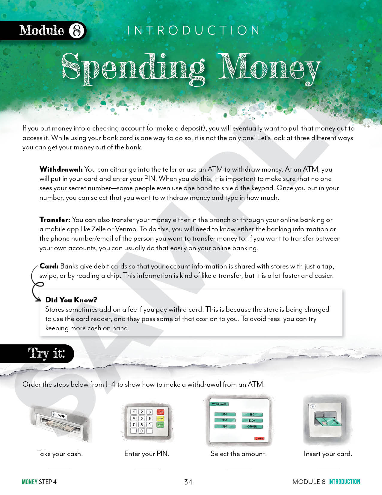Modular Math: Money (Printed Books)