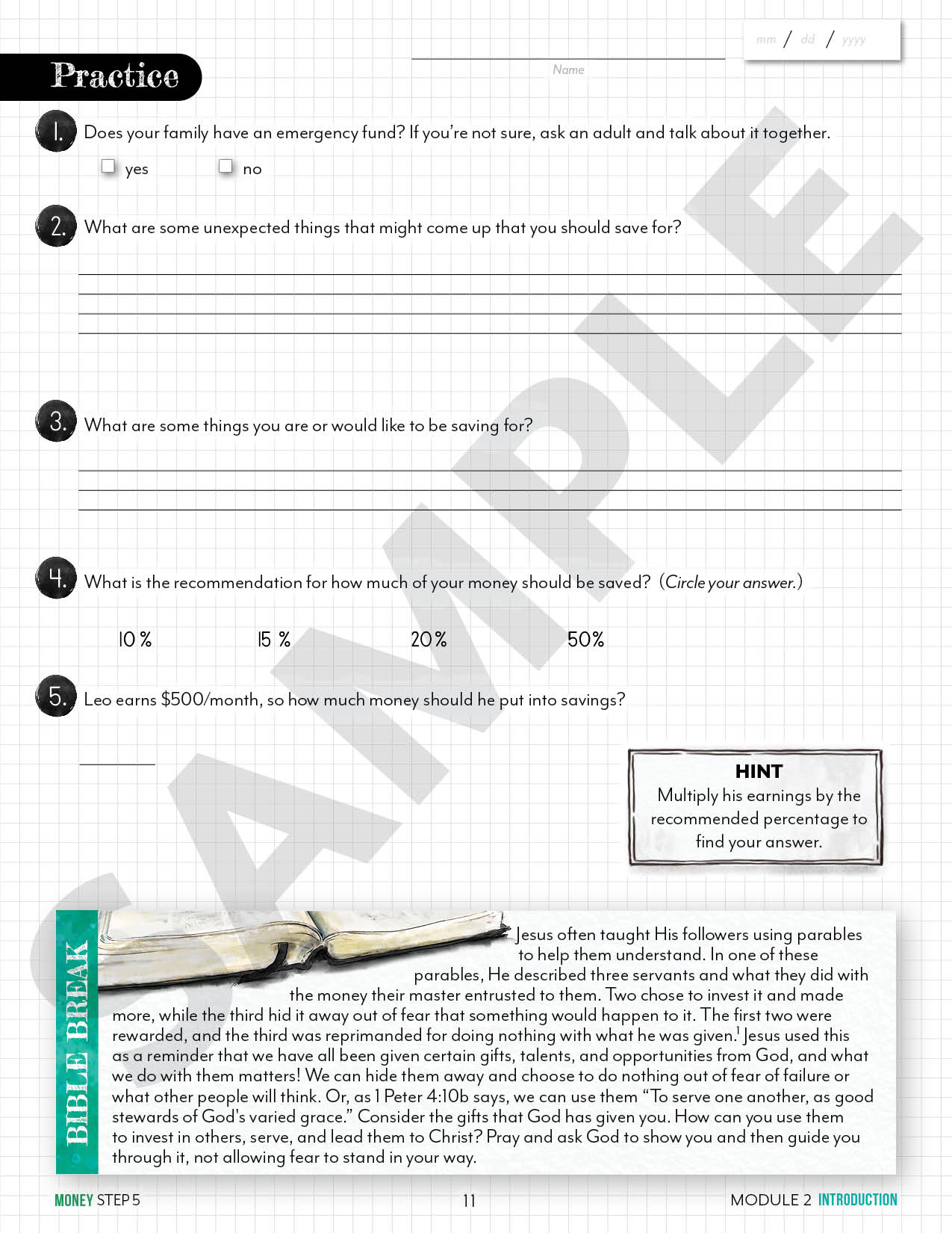 Modular Math: Money (Printed Books)