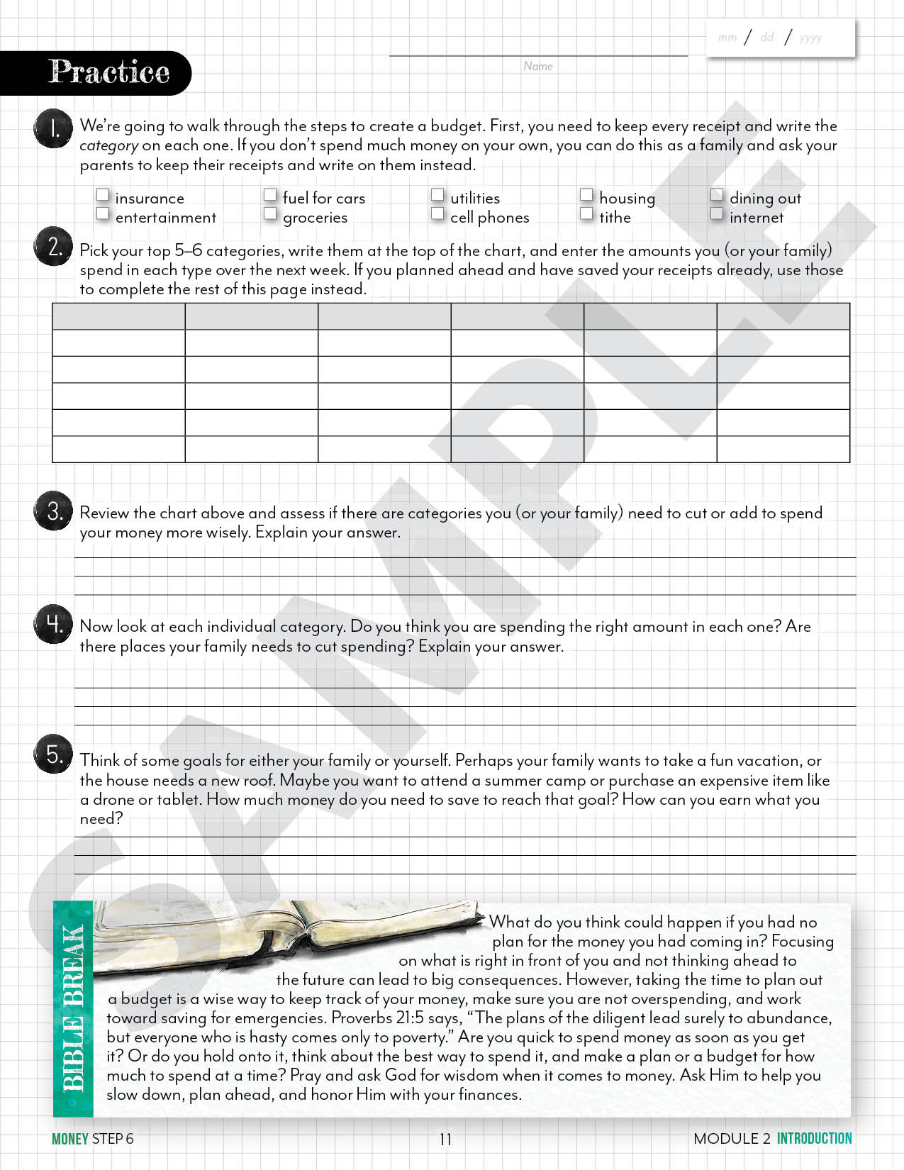Modular Math: Money (Printed Books)