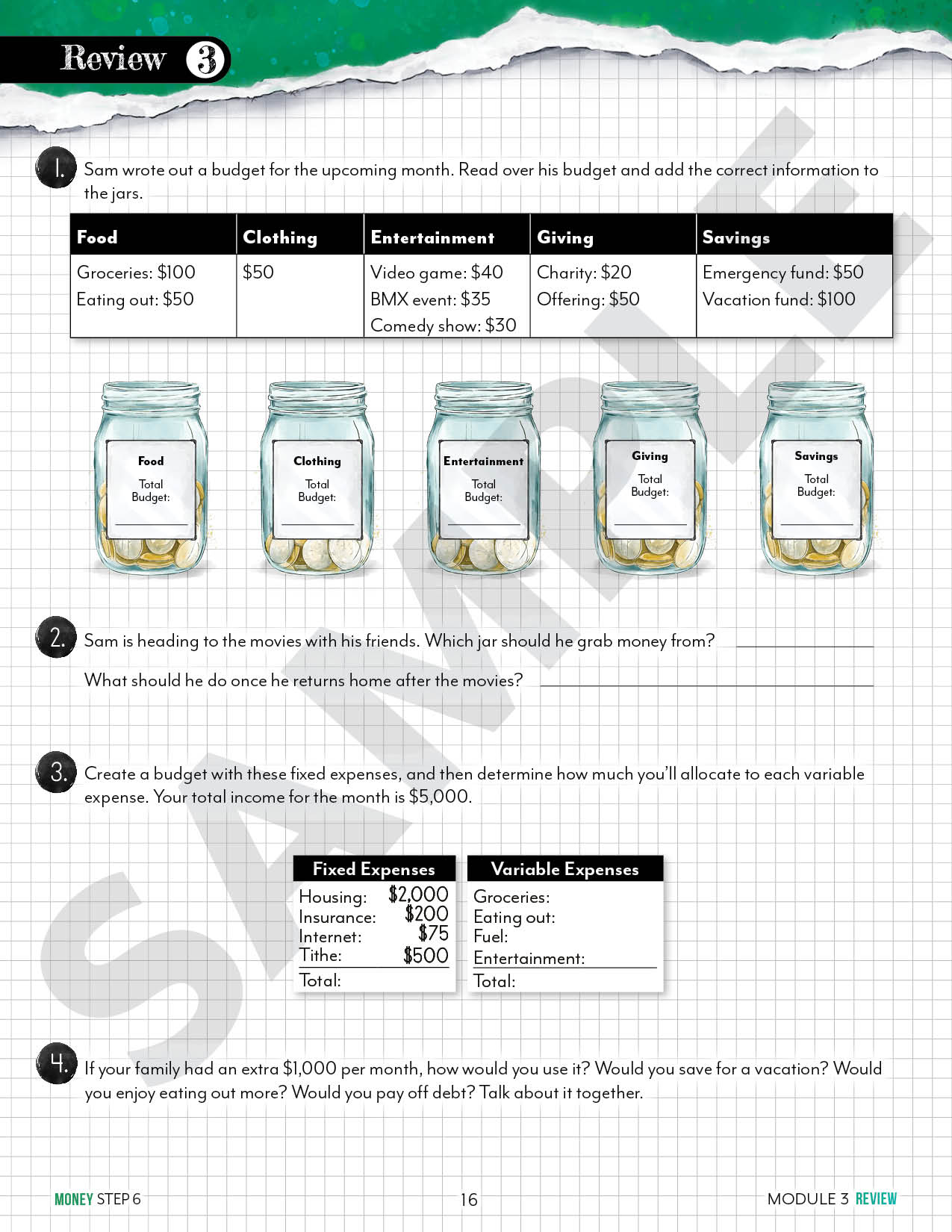 Modular Math: Money (Printed Books)