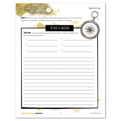 Antarctica homeschool unit study student notebook lesson page for upper elementary