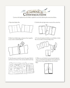 Middle Ages homeschool unit study digital student lapbook construction