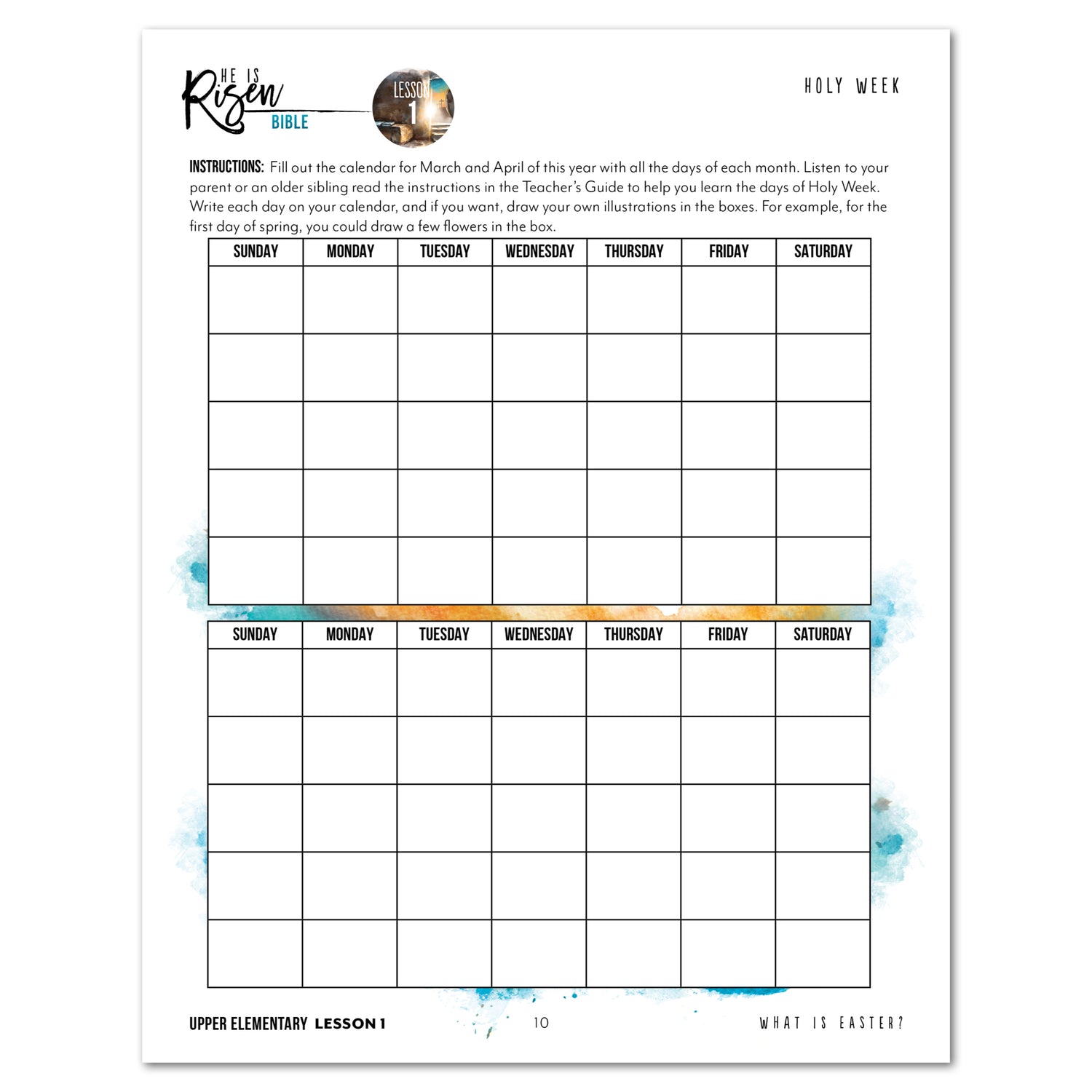 Easter Unit (Digital Bundles)