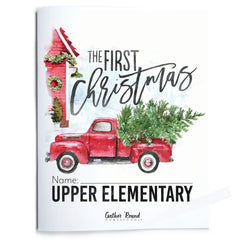 First Christmas homeschool unit study print upper elementary student workbook