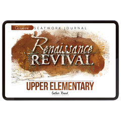 Renaissance and Revival Homeschool Unit Study Digital Seatwork Journal Cursive Upper Elementary 
