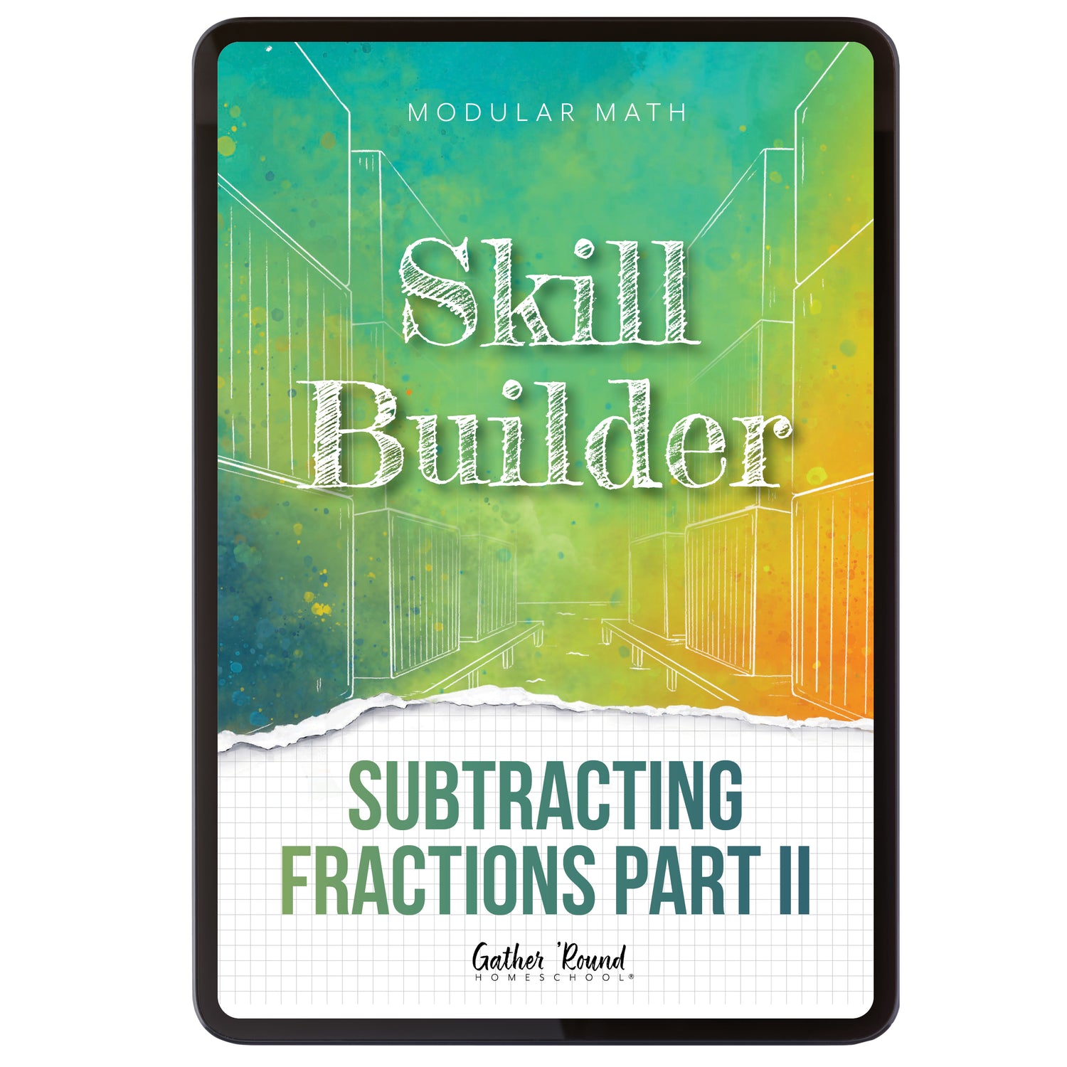 Subtraction Modular Math Step 5 digital skill builder subtracting fractions part II
