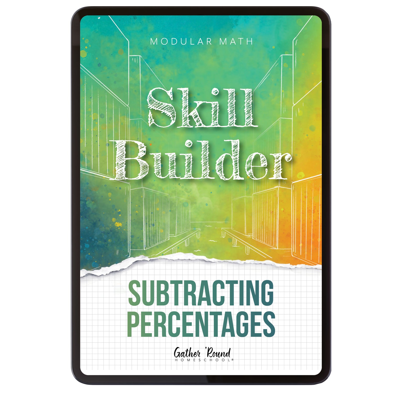 Subtraction Modular Math Step 5 digital skill builder subtracting percentages