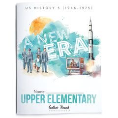US History 5: A New Era: 1946-1975 Homeschool Unit Study Printed Upper Elementary Student Book