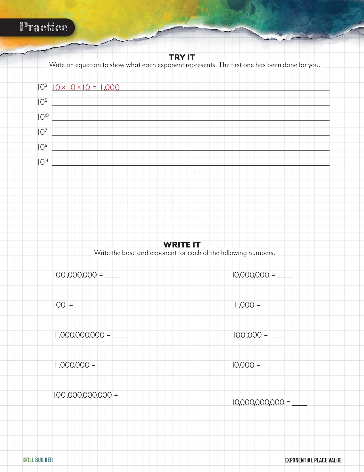 Modular Math: Number Sense Skill Builders