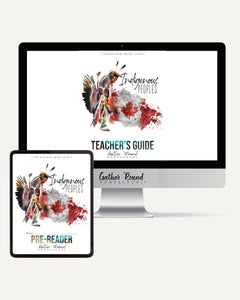 Indigenous Peoples homeschool unit study digital student book bundle pre-reader and teacher's guide