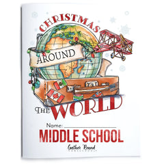 Christmas Around the World Homeschool Unit Study Printed Middle School Student Book 