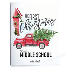 First Christmas homeschool unit study print middle school student workbook