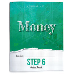 Money Modular Math step 6 printed book 