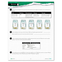 Money Modular Math step 6 printed book module 3 review