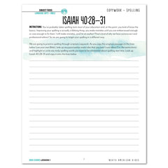 North America Birds part 1 homeschool unit study digital student workbook High School  with Teacher's Guide lesson one