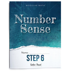Number Sense Modular Math Step 6 printed book 