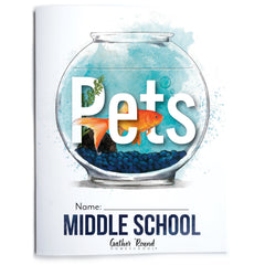 Pets homeschool unit study print student workbook middle school