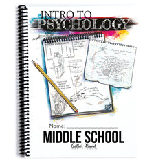 Psychology homeschool unit study print in middle school