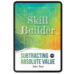 Subtraction Modular Math Step 6 digital skill builder subtracting with absolute value