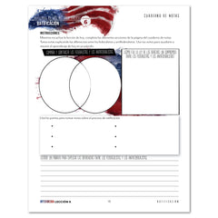 US Government Spanish Edition Homeschool Unit Study Digital Download Middle School Student Book Notebooking