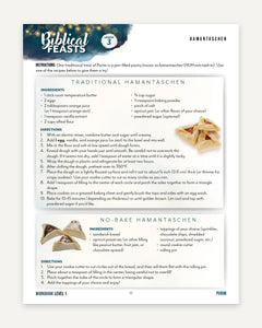 Biblical Feasts: Group Edition homeschool unit study, digital Level 1 Student Book