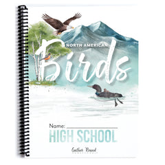 North American Birds part two homeschool unit study printed student workbook high school 
