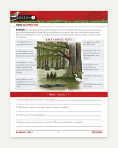 Georgia Fifty States Unit Digital Level 2 Lesson 1 Page