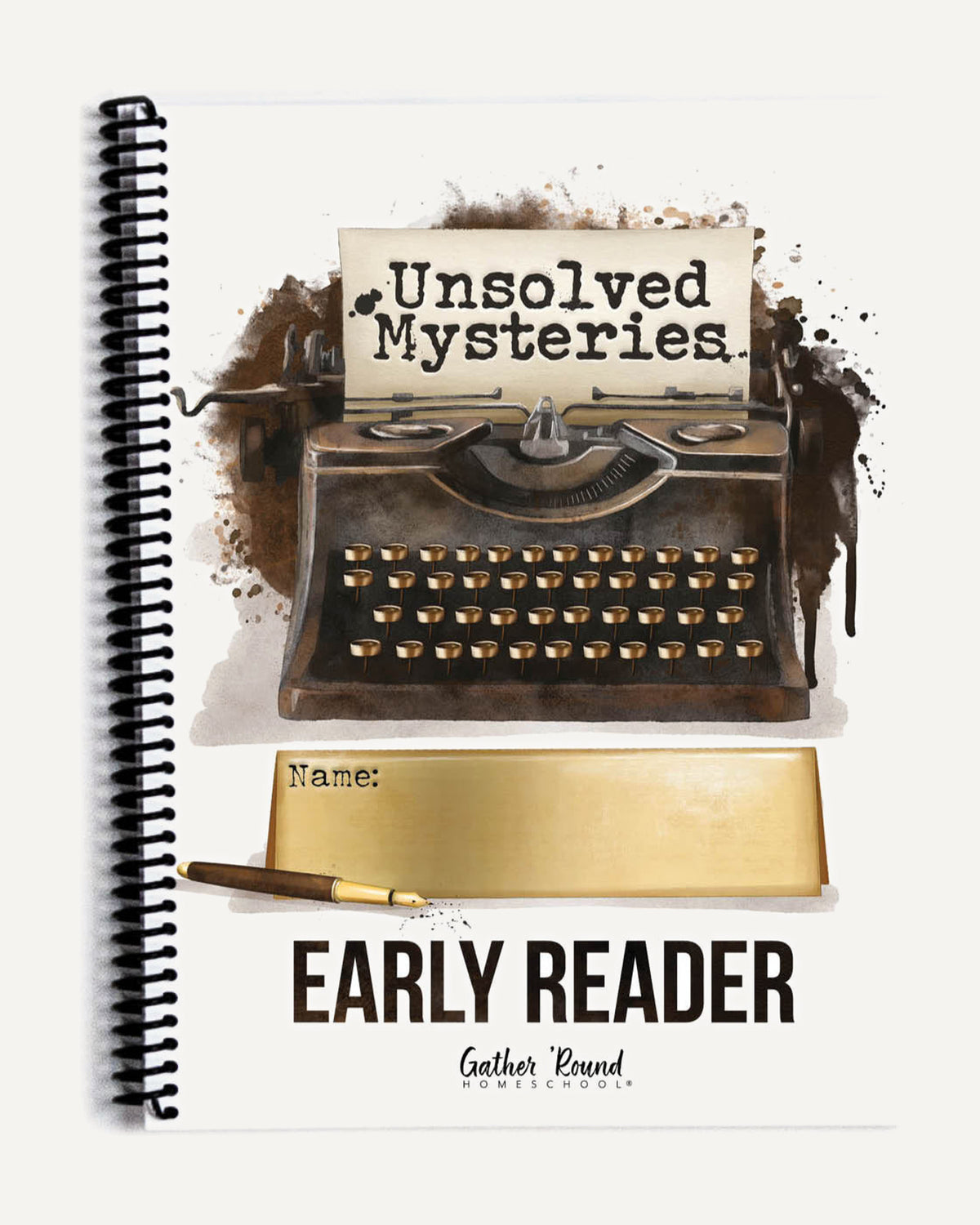 Unsolved Mysteries Homeschool Unit Study Printed Early Reader Student Book
