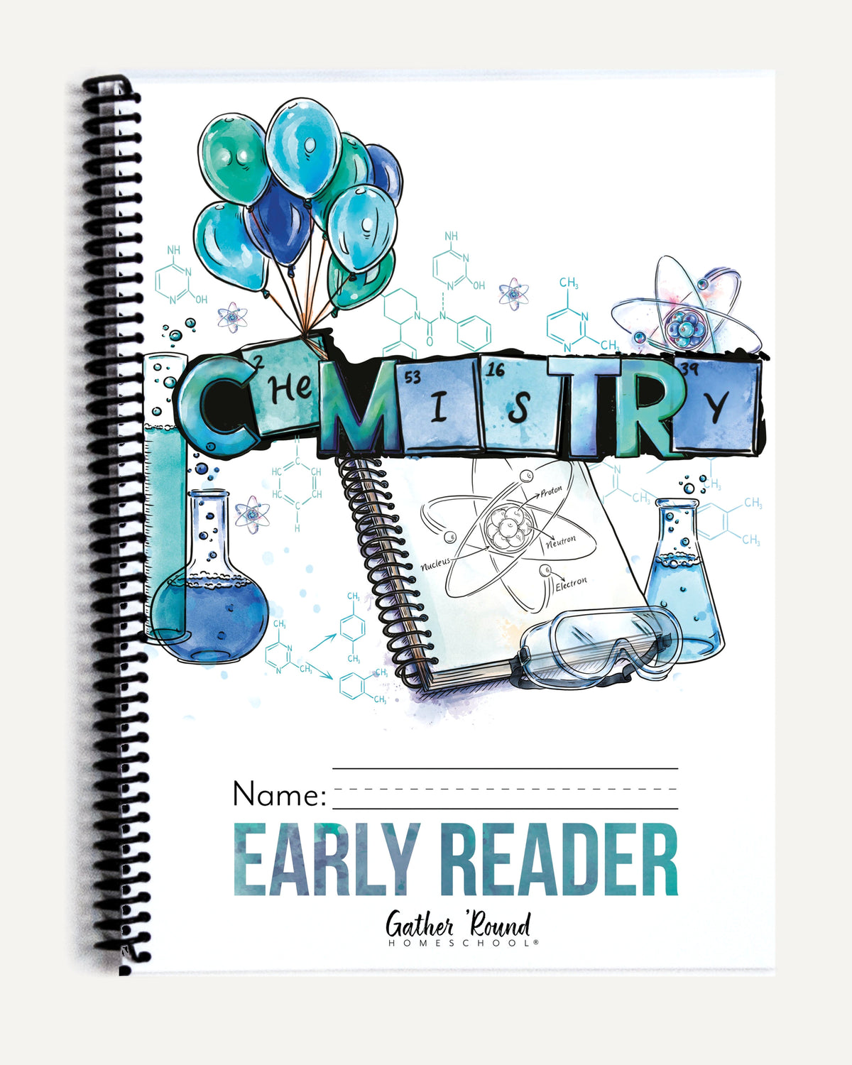 Chemistry Homeschool Unit Study Printed Early Reader Student Book