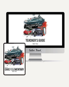 Transportation Homeschool Unit Study Digital Bundle Teacher's Guide and Early Elementary Student Book