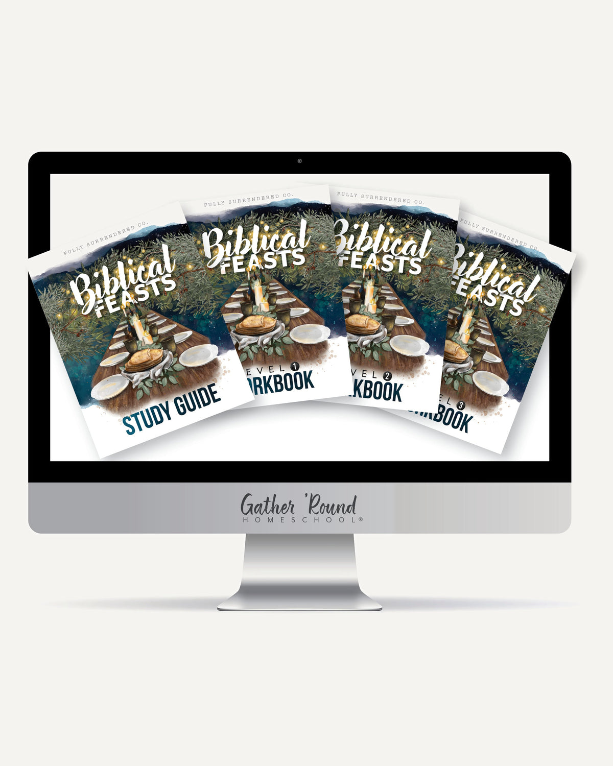 Biblical Feasts Homeschool Study Unit Digital Complete Family Bundle