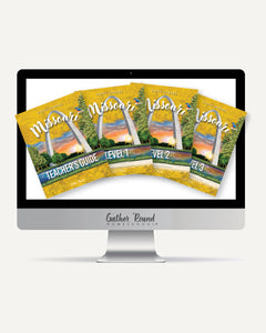 Fifty States: Missouri homeschool unit study, digital Bundle