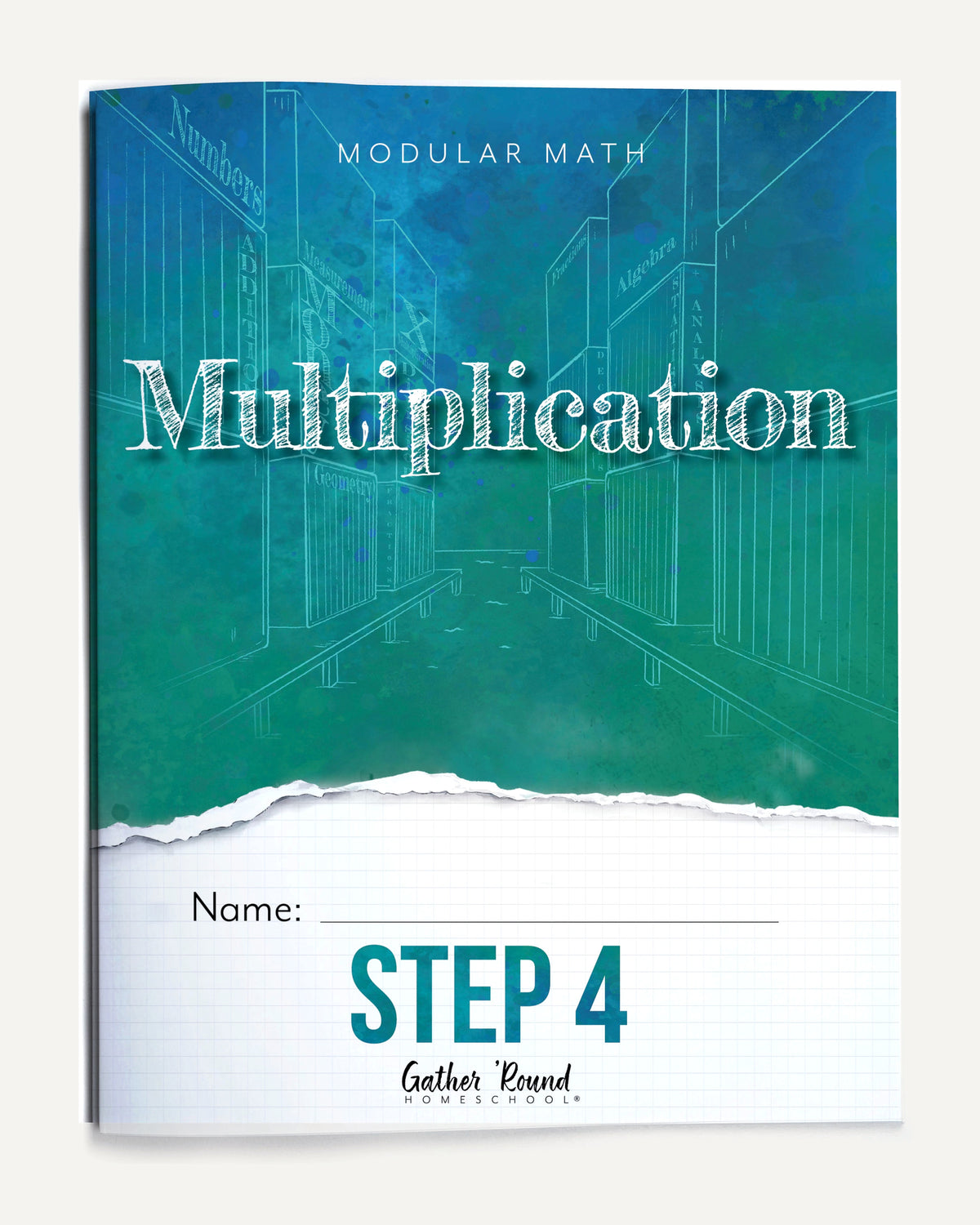 Modular Math: Multiplication homeschool unit study, printed Cover
