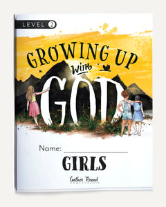 Growing Up with God Homeschool Unit Study Printed Girls Student Book Level 2