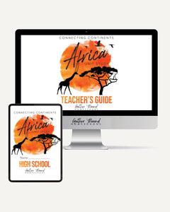 Africa homeschool unit study Digital Teacher's Guide and High School Bundle