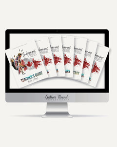 Indigenous Peoples homeschool unit study digital student book full family bundle with teacher's guide