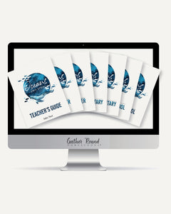Oceans homeschool unit study digital student workbook for with all levels and  teacher's guide combo