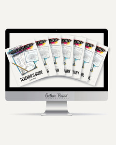 Psychology homeschool unit study digital student workbook in all levels with teacher's guide bundle
